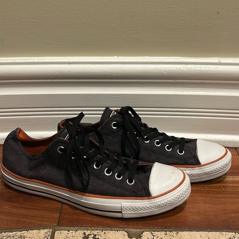 Converse All-Stars. Grey/Orange